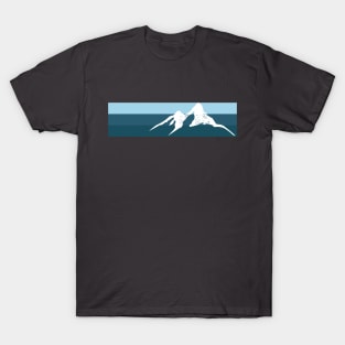 Mountain in Blue T-Shirt